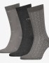 Calvin Klein 701224107-002  Ανδρικές Κάλτσες Σετ 3 τεμ. σε Συσκευασία Δώρου, GREY COMBO